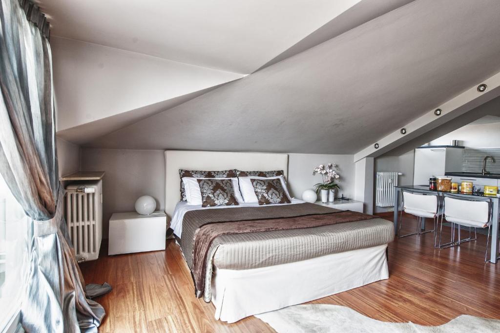 Cute & Cozy Terrace Apartment Bergamo Bilik gambar